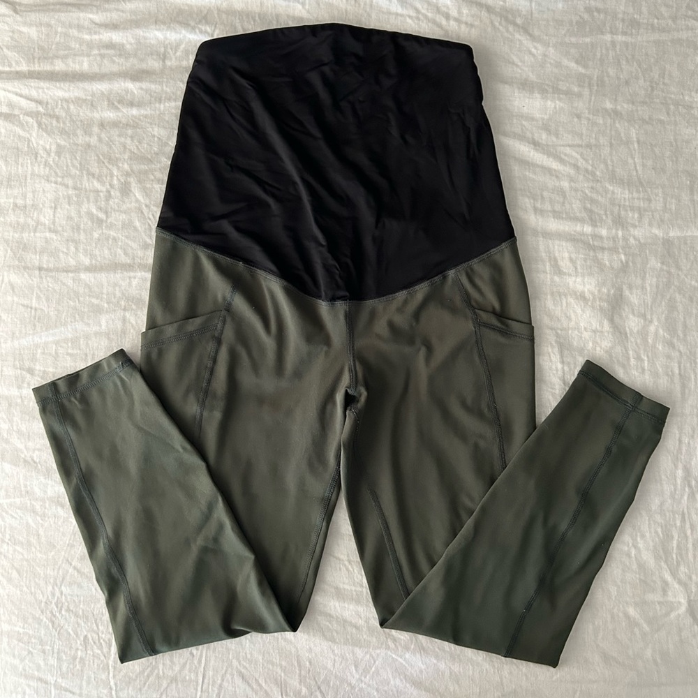 Isabel by Ingrid & Isabel Olive Maternity Leggings